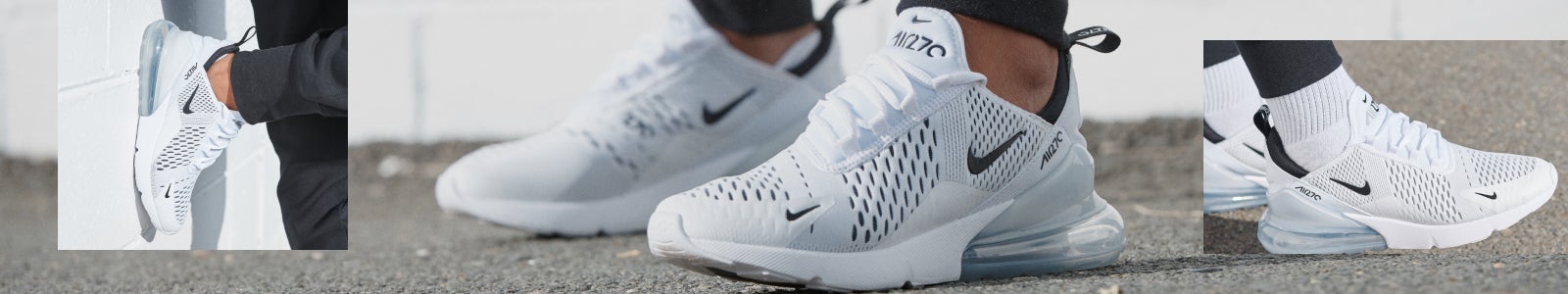 White nike clearance 270 mens